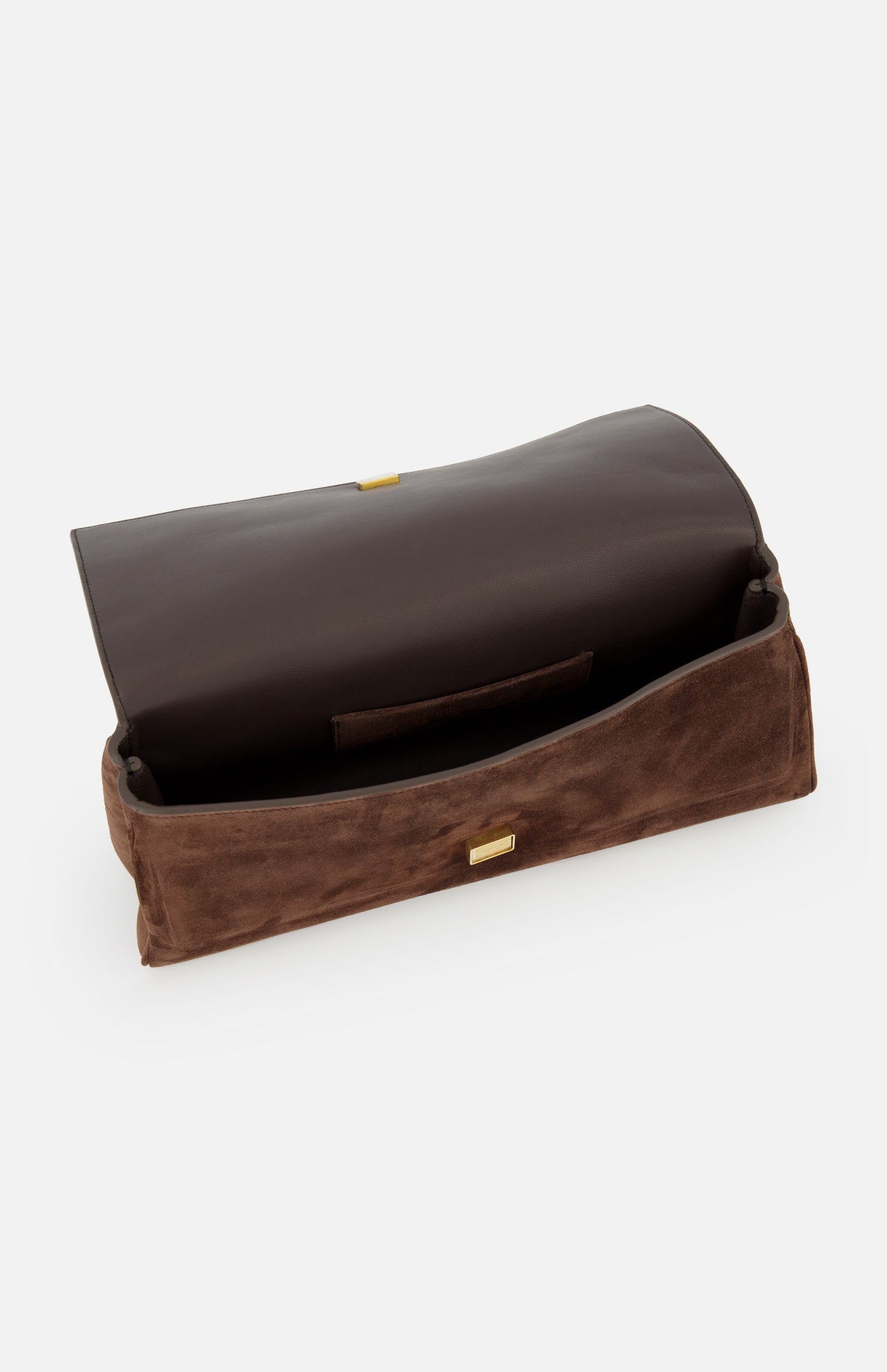 Audrey Suede Art Deco Clutch (14730286006635)