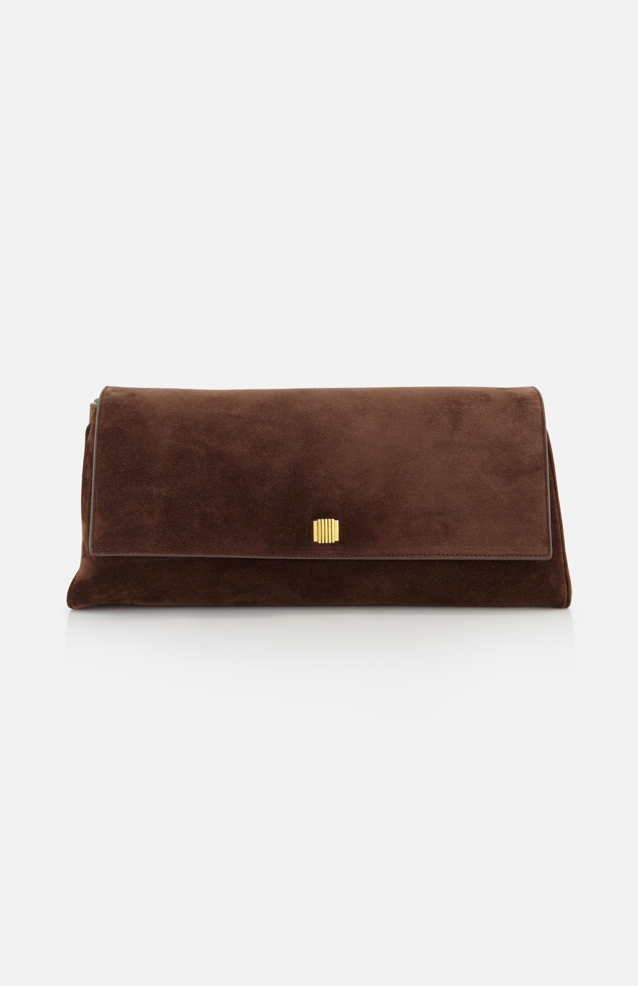 Audrey Suede Art Deco Clutch (14730286006635)