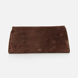 Audrey Suede Art Deco Clutch (14730286006635)