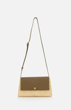 KHAITEAudrey Raffia Crossbody BagA.K. Rikk's