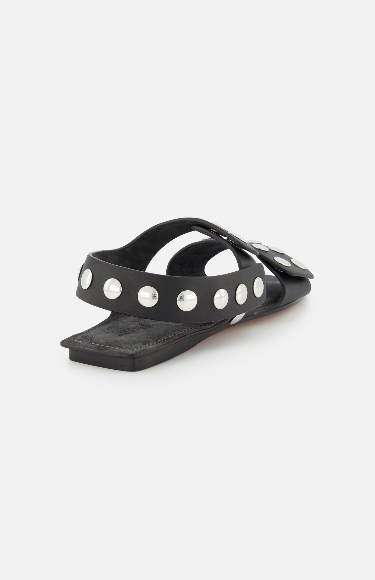 Boden Leather Flat with Silver Studs (14675225182571)