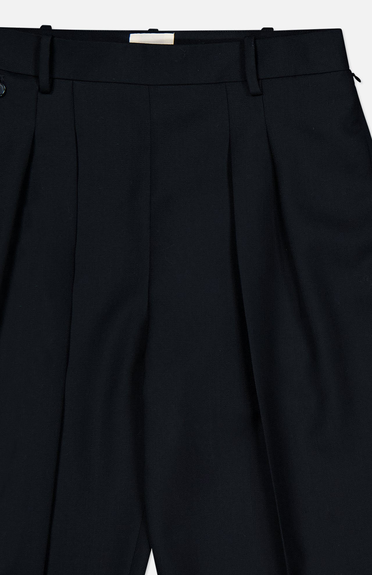 KHAITEDugan Pleated Wool PantA.K. Rikk's