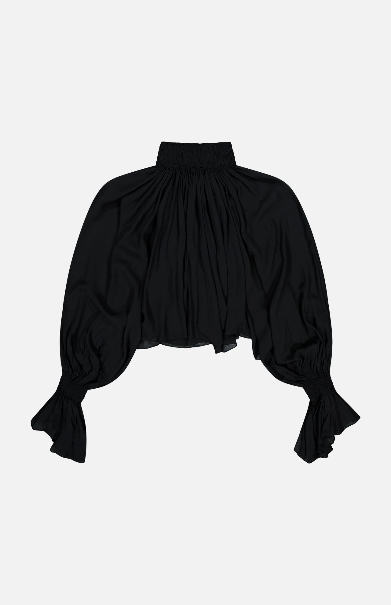 KHAITEDurer Pleated Silk TopA.K. Rikk's