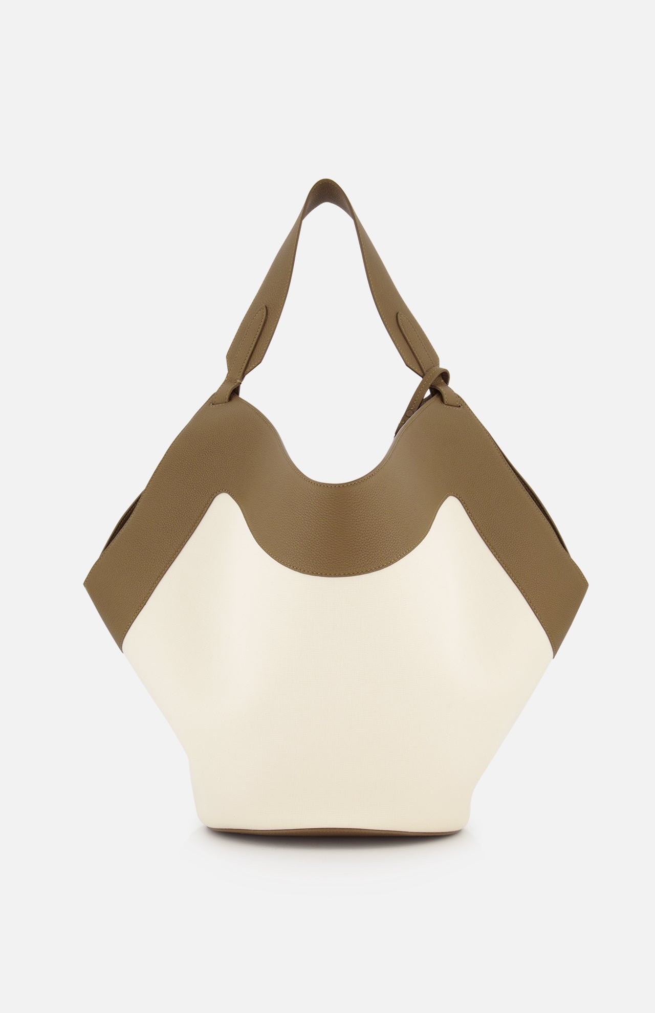 Lotus Medium Canvas Tote Bag (14628569252203)