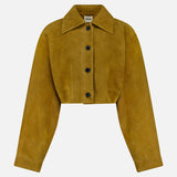 Sue Sculptural Lambskin Jacket