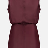 Toma Sculptural Silk Mini Dress (14687837749611)