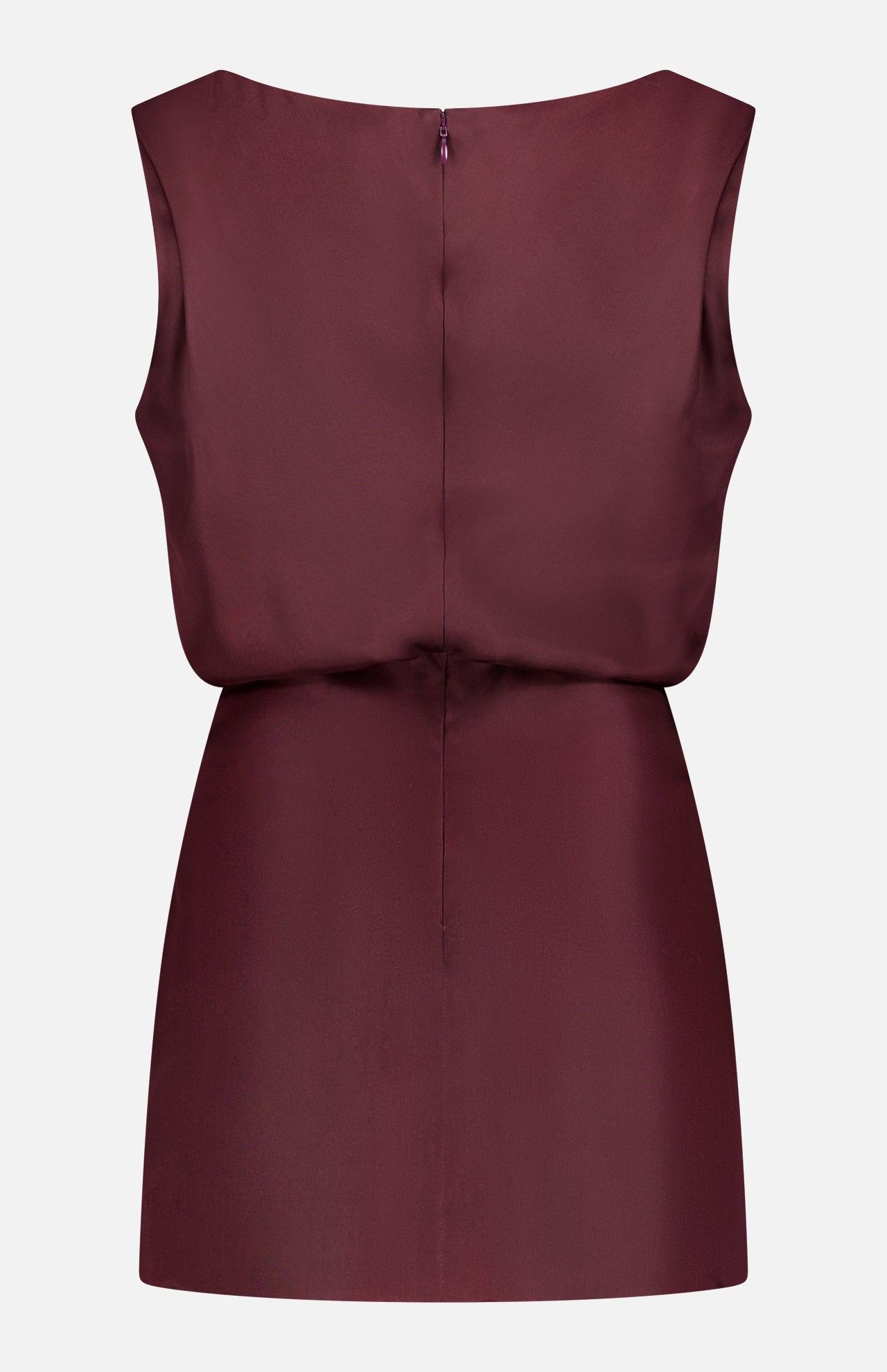 Toma Sculptural Silk Mini Dress (14687837749611)