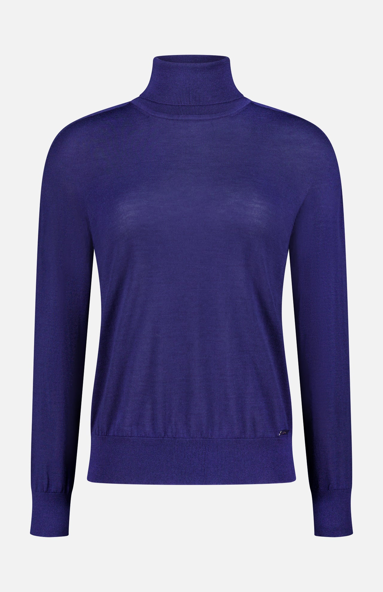 High Neck Wool Silk Sweater (14709683356011)