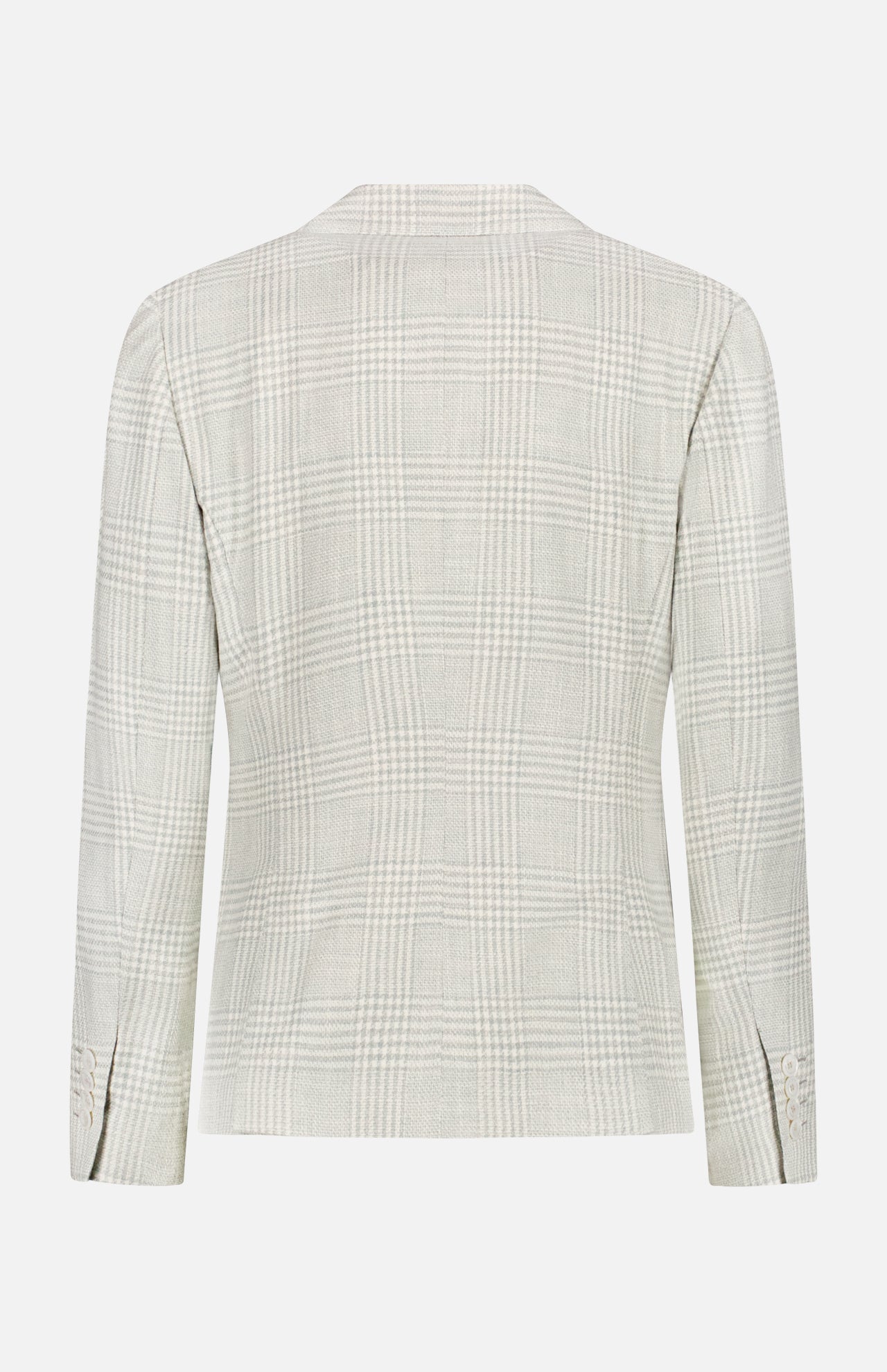 Silk and Cashmere Plaid Jacket (14661259657579)