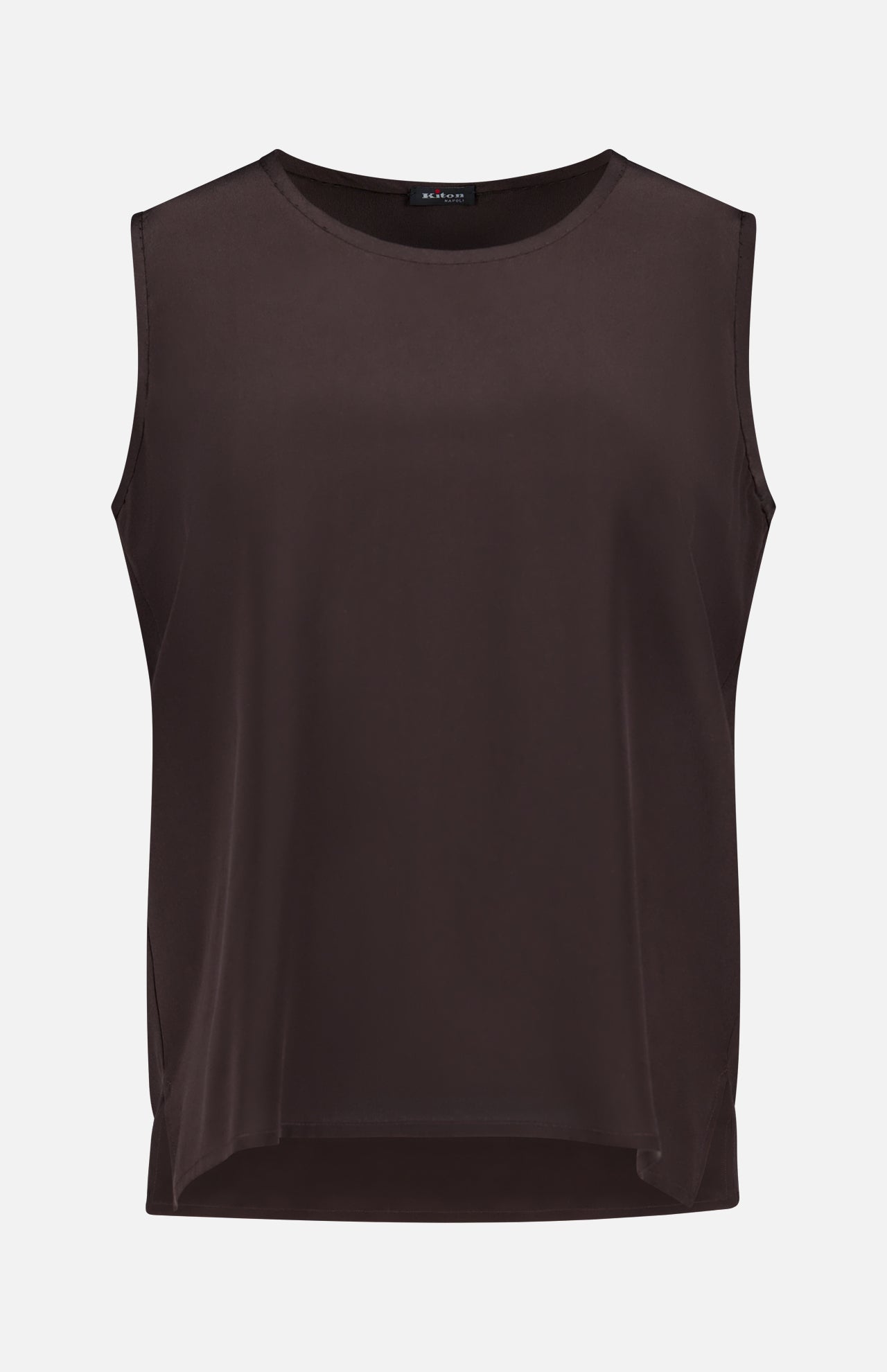 Silk Sleeveless Shirt (14709683519851)