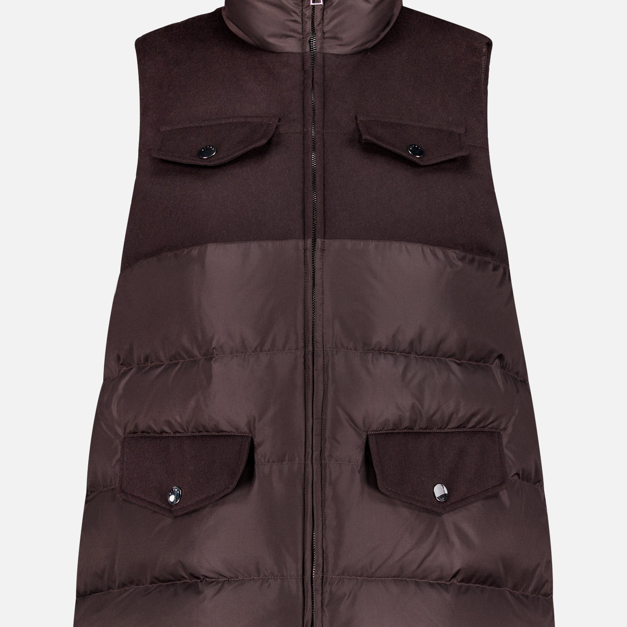 Sleeveless Blouson Puffer Vest (14709683388779)