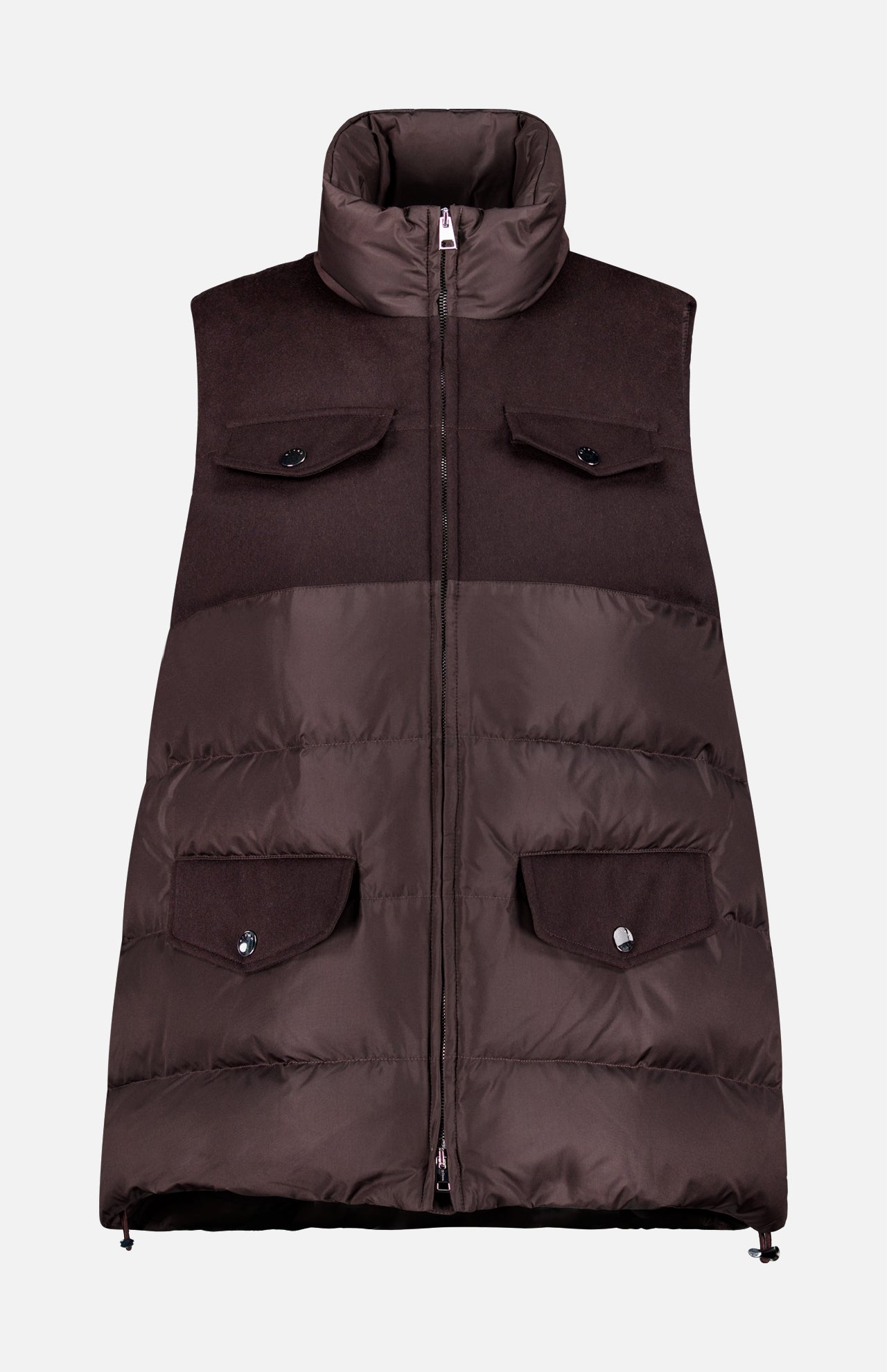 Sleeveless Blouson Puffer Vest (14709683388779)