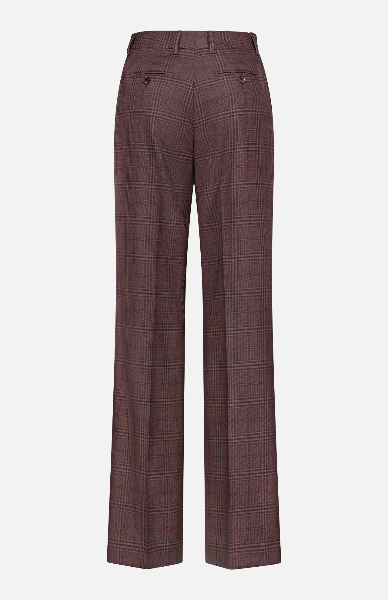 Plaid Cashmere Trouser Pants (14709683552619)