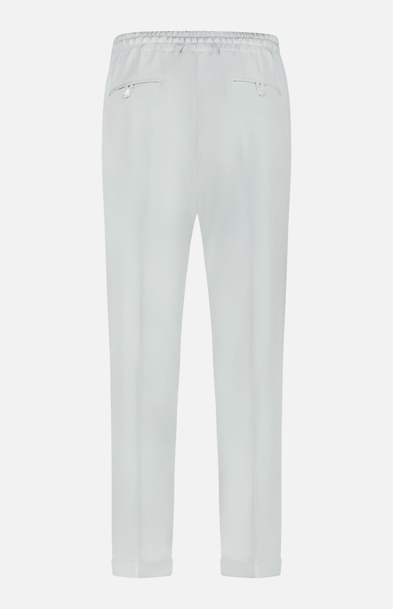 Stretch Silk Drawstring Trousers (14661259723115)