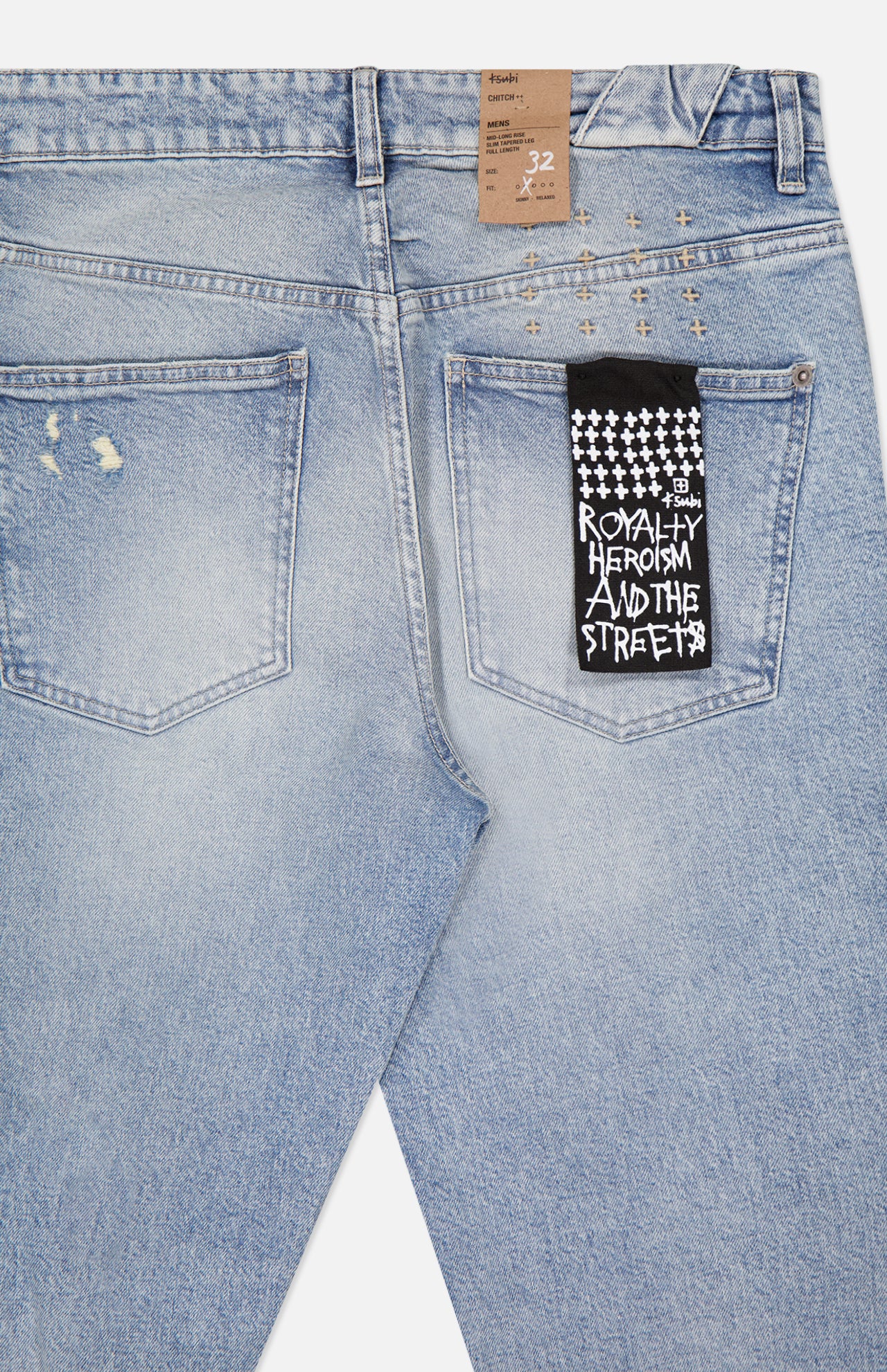 Chitch Champagne Destroy Sketch Jeans (7760791830643)