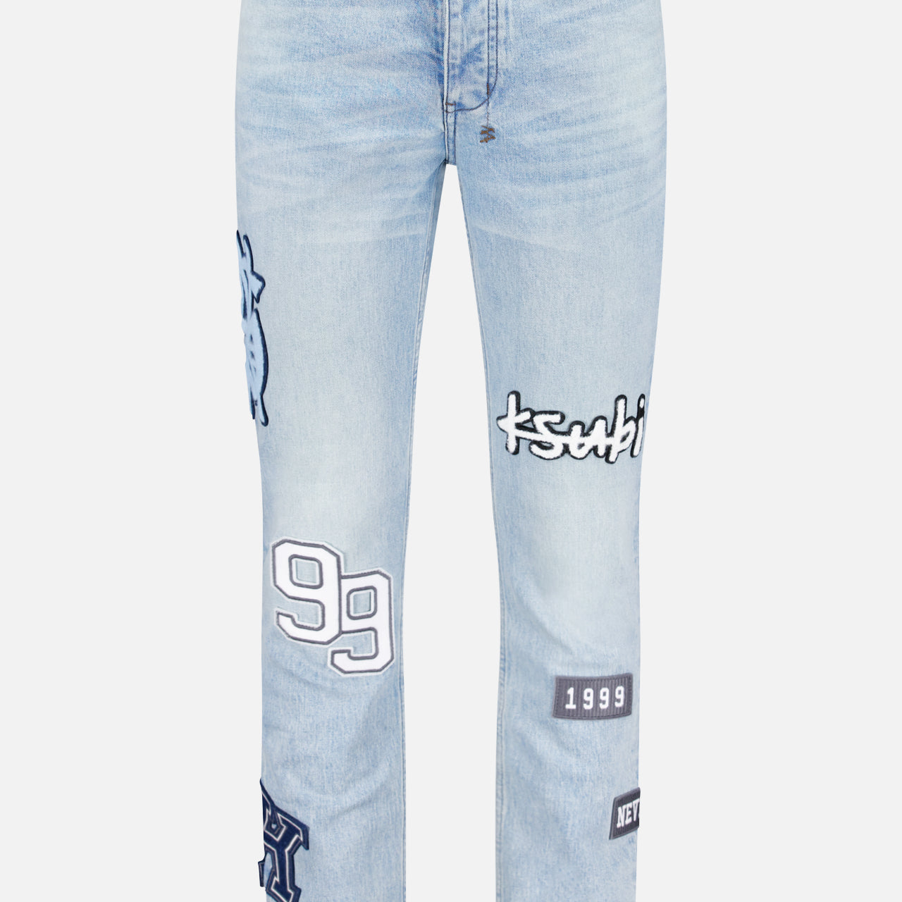 Chitch Striker Patched Slim Jeans (14684368404843)