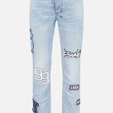 Chitch Striker Patched Slim Jeans (14684368404843)