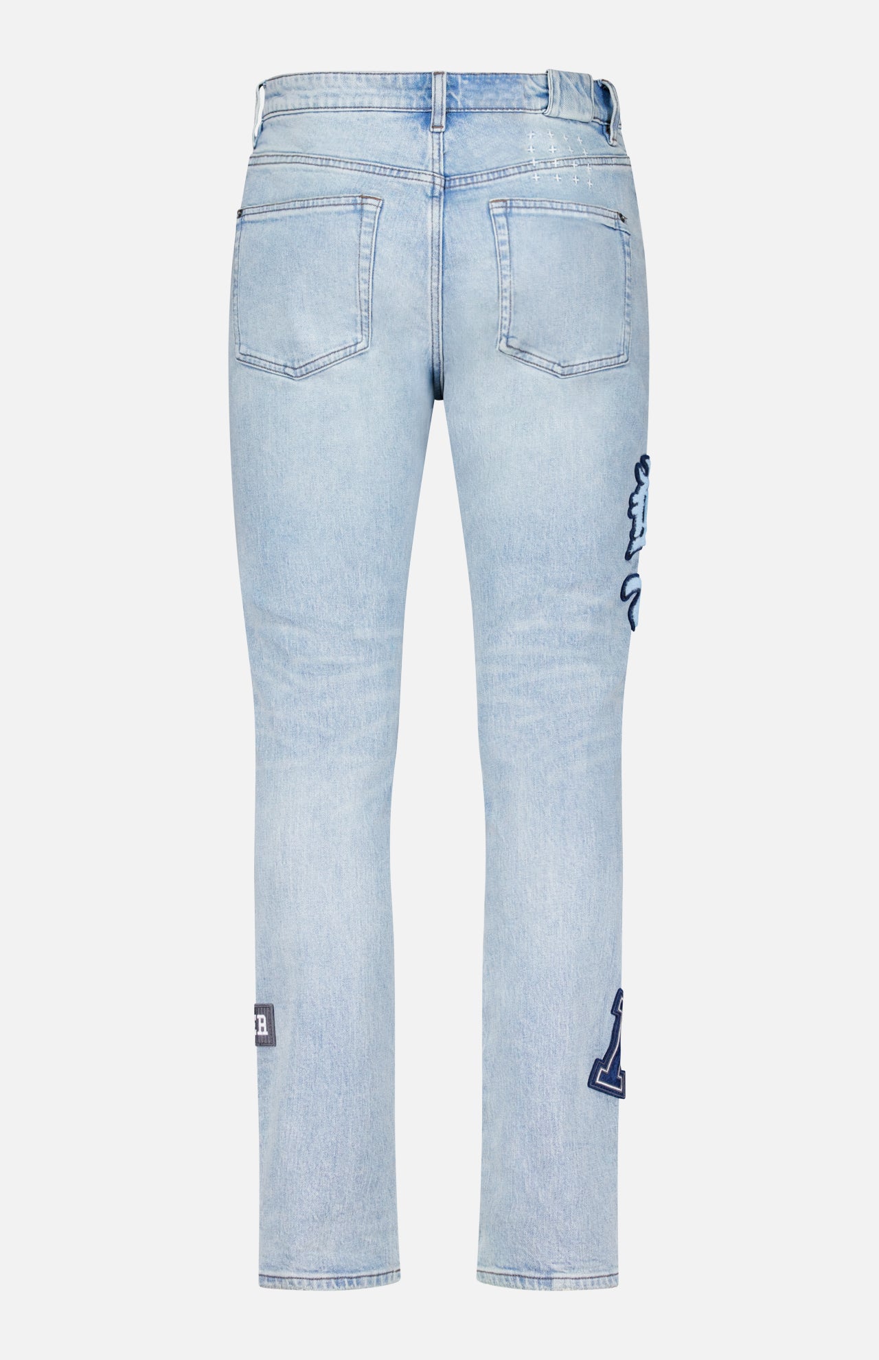 Chitch Striker Patched Slim Jeans (14684368404843)