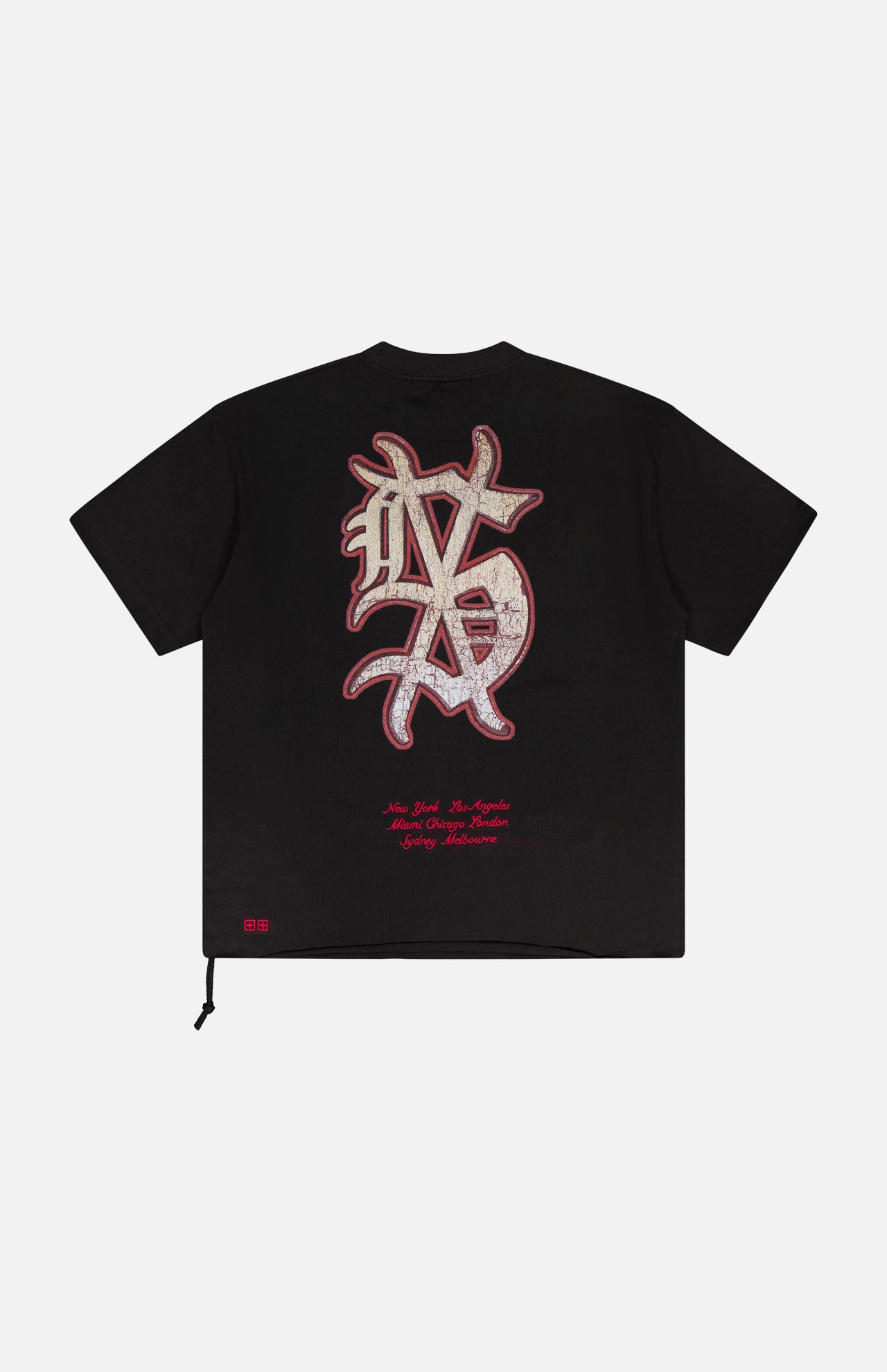 Playoff Ekcess Short Sleeve T-shirt Jet Black (14658331214187)