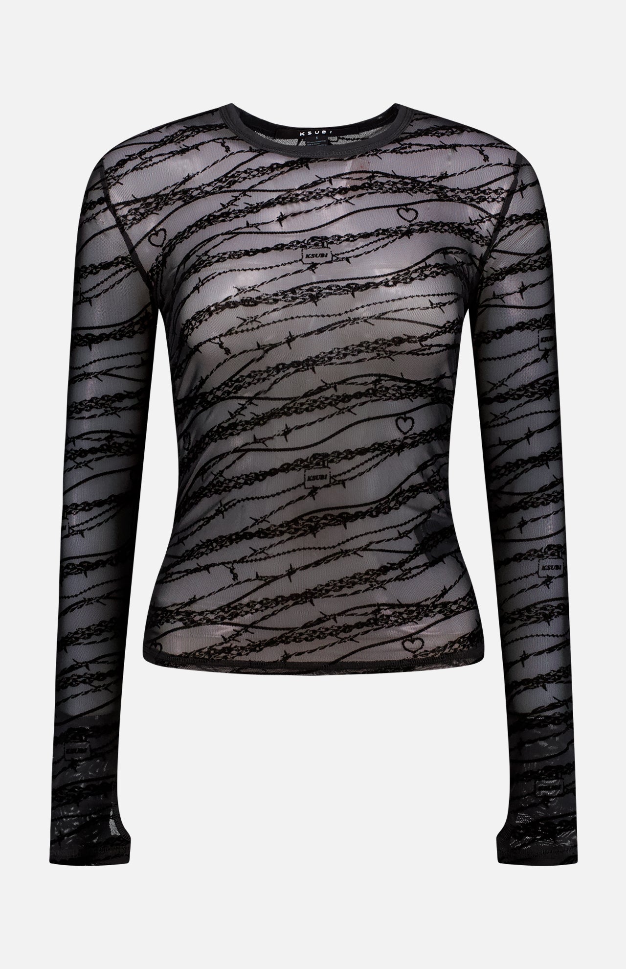 Sliver Long Sleeve Top (7706361299059)