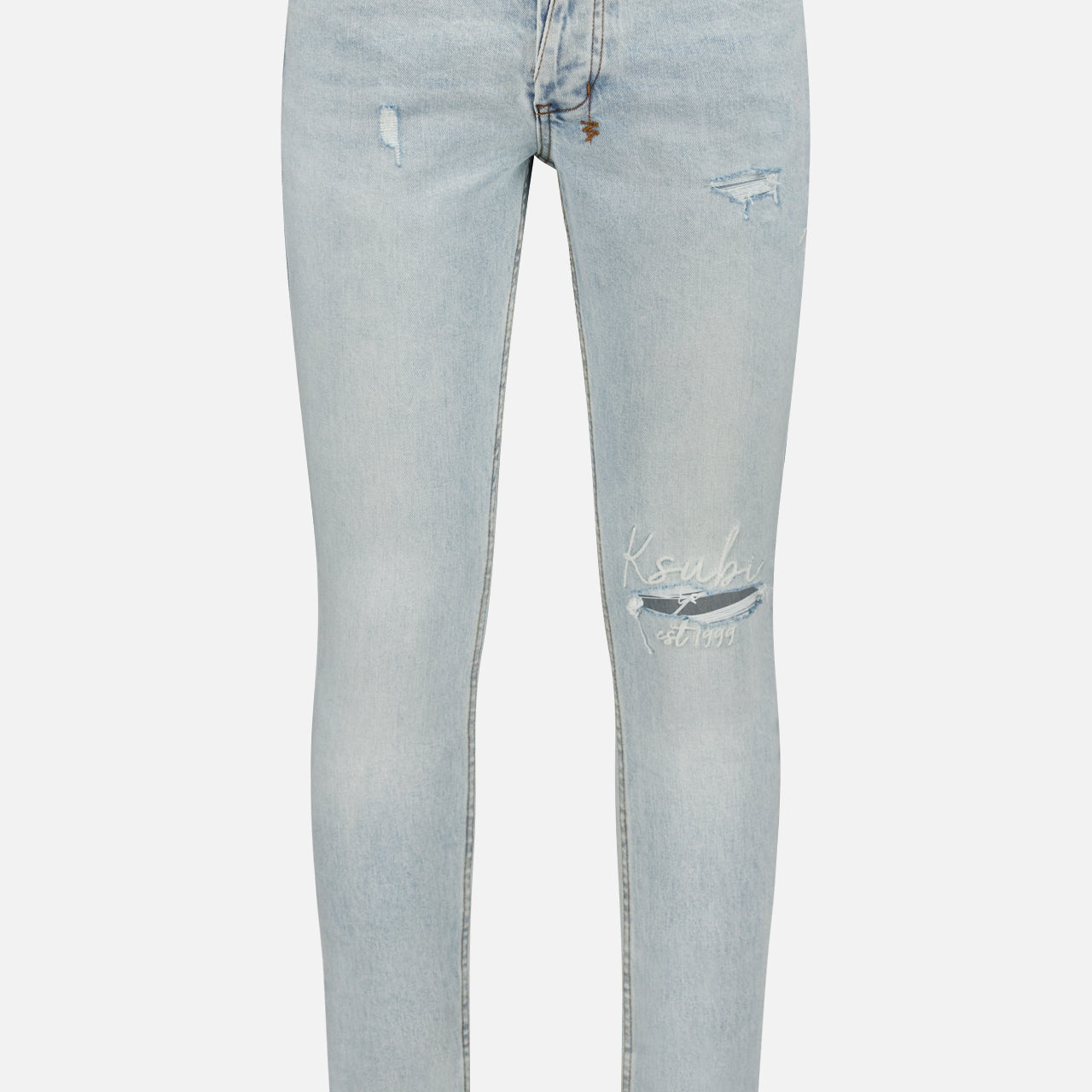 Van Winkle Skinny Embroidered Jeans (14684368372075)