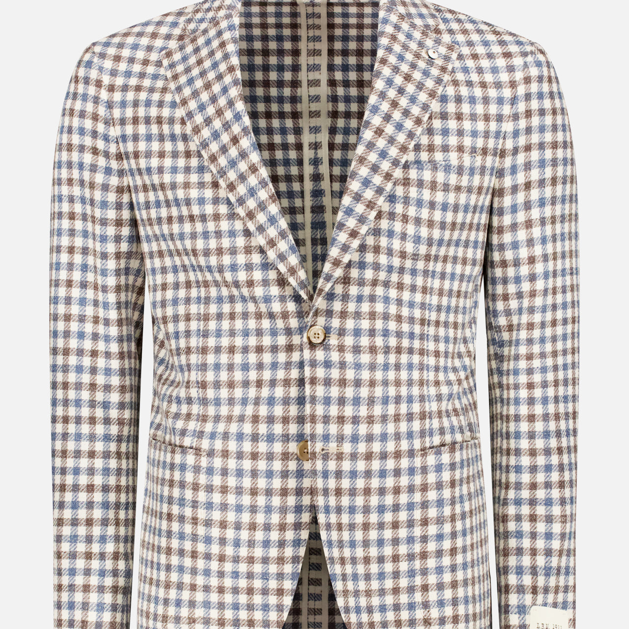 Checkered Cotton Sportcoat (14678136553835)