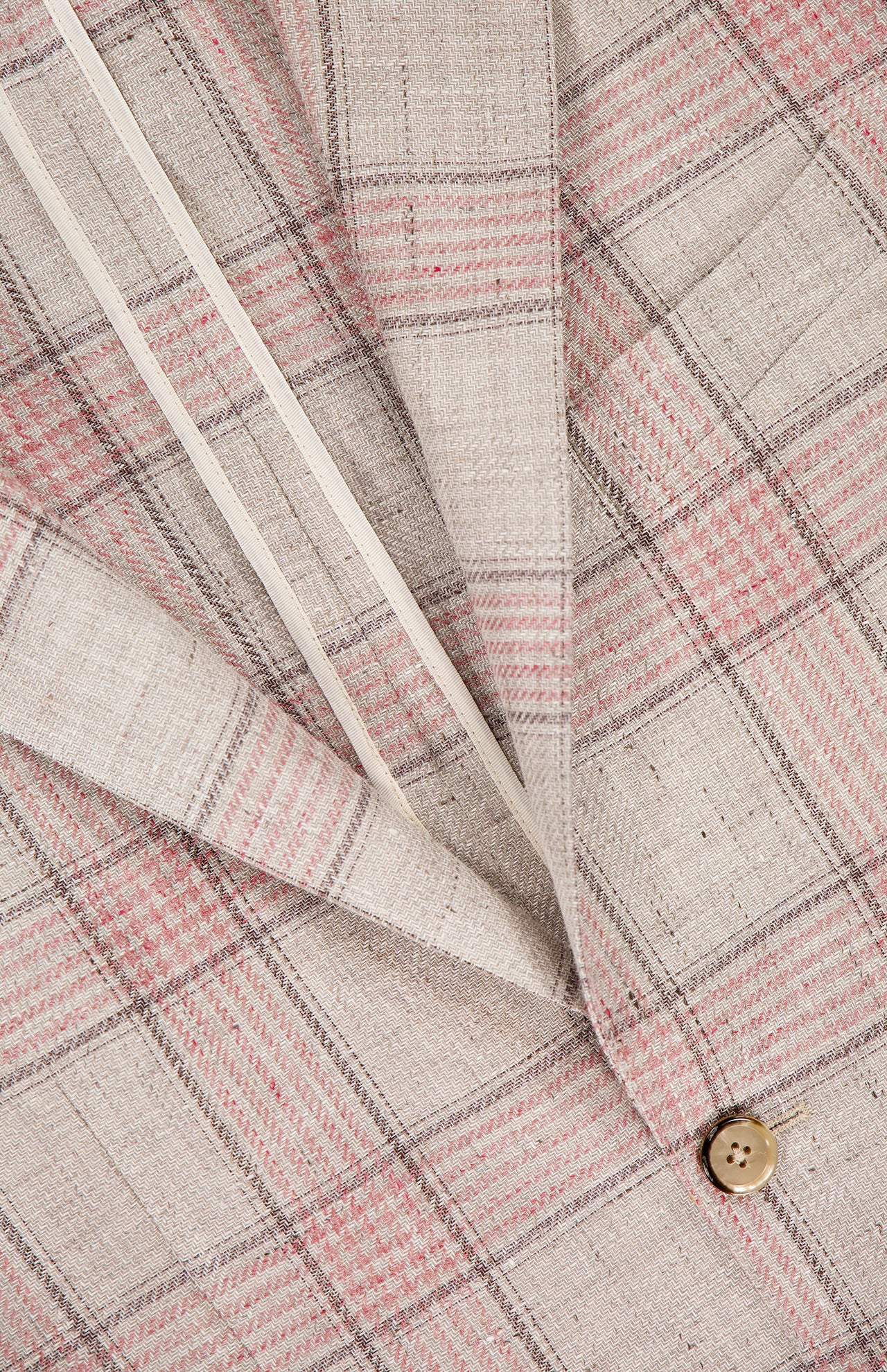 Linen Blend Plaid Sportcoat (14678136389995)
