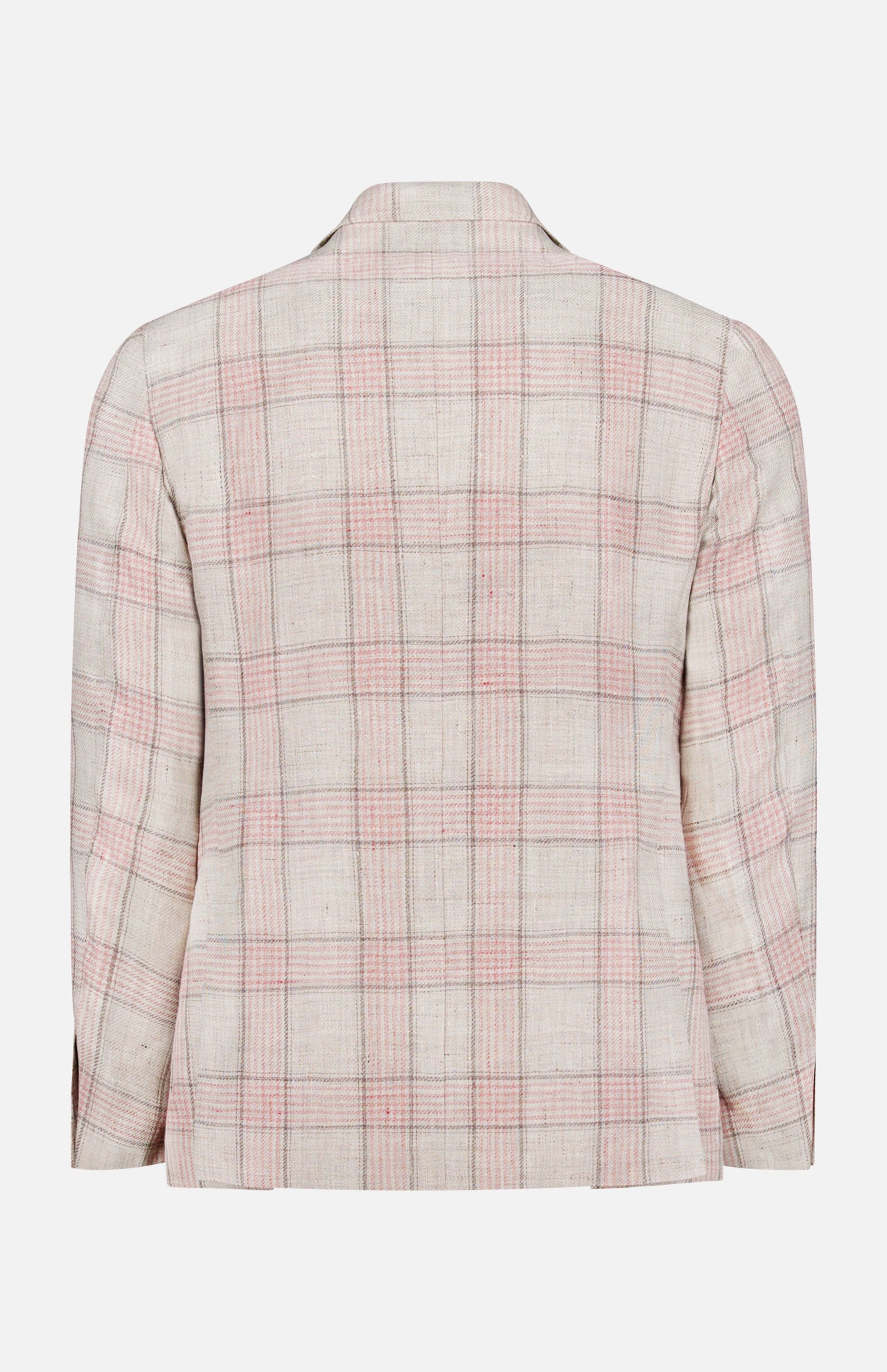 Linen Blend Plaid Sportcoat (14678136389995)