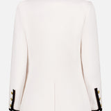 Aimee Oversized Tweed Blazer with Trim (14644968718699)