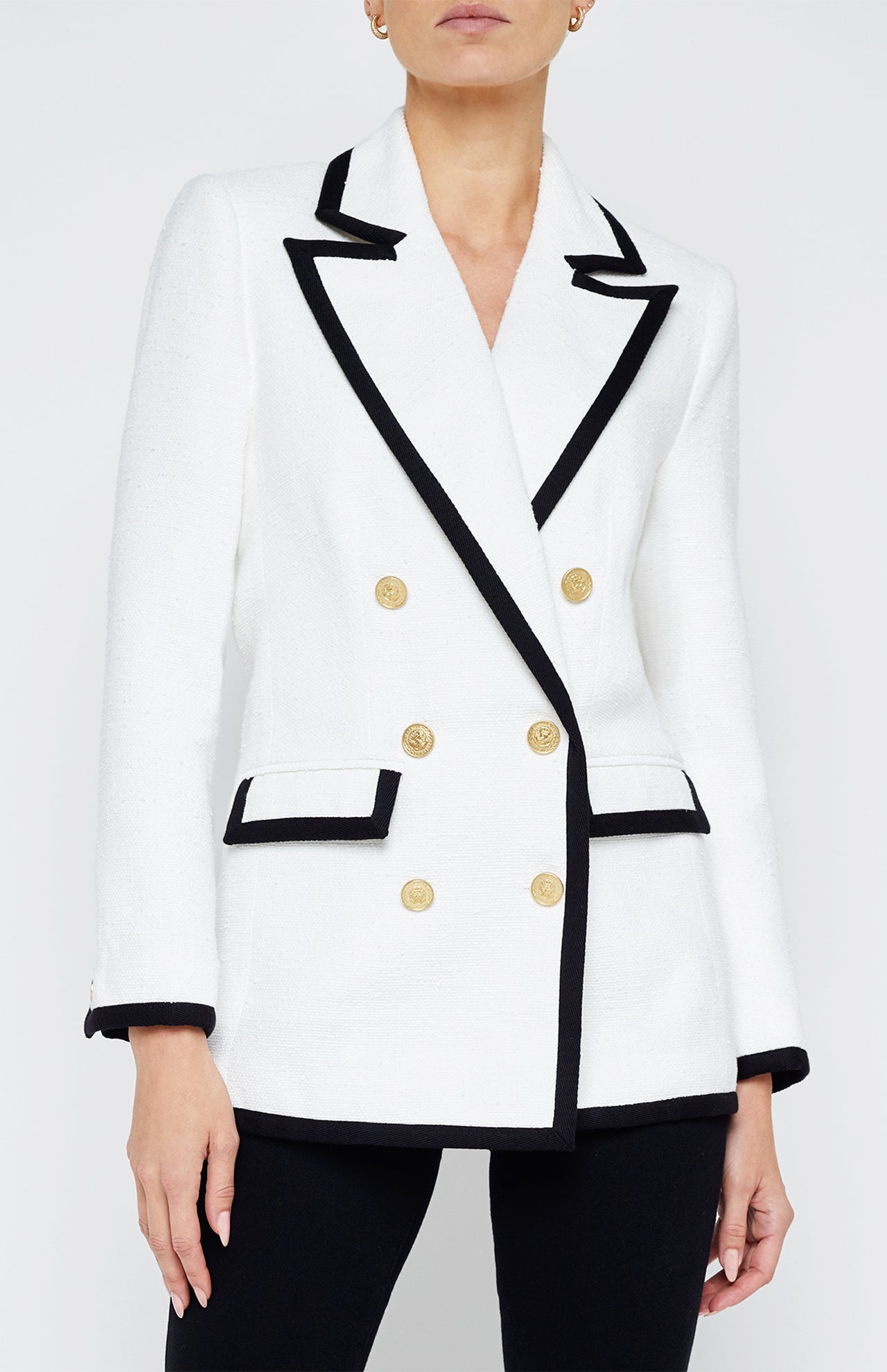 Aimee Blazer with Trim (14644968718699)