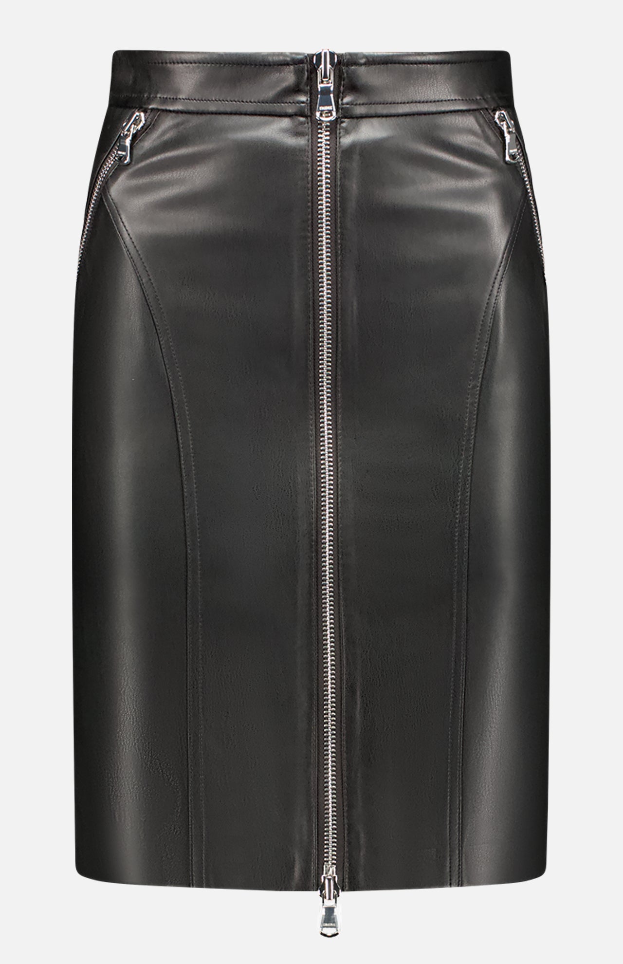 Ambrose Zip Pencil Skirt (7669939798131)