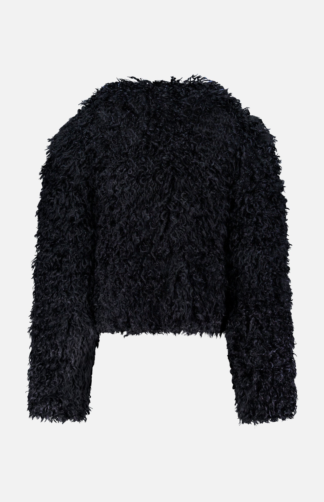 Aura Crop Faux Fur Coat (14700997509483)