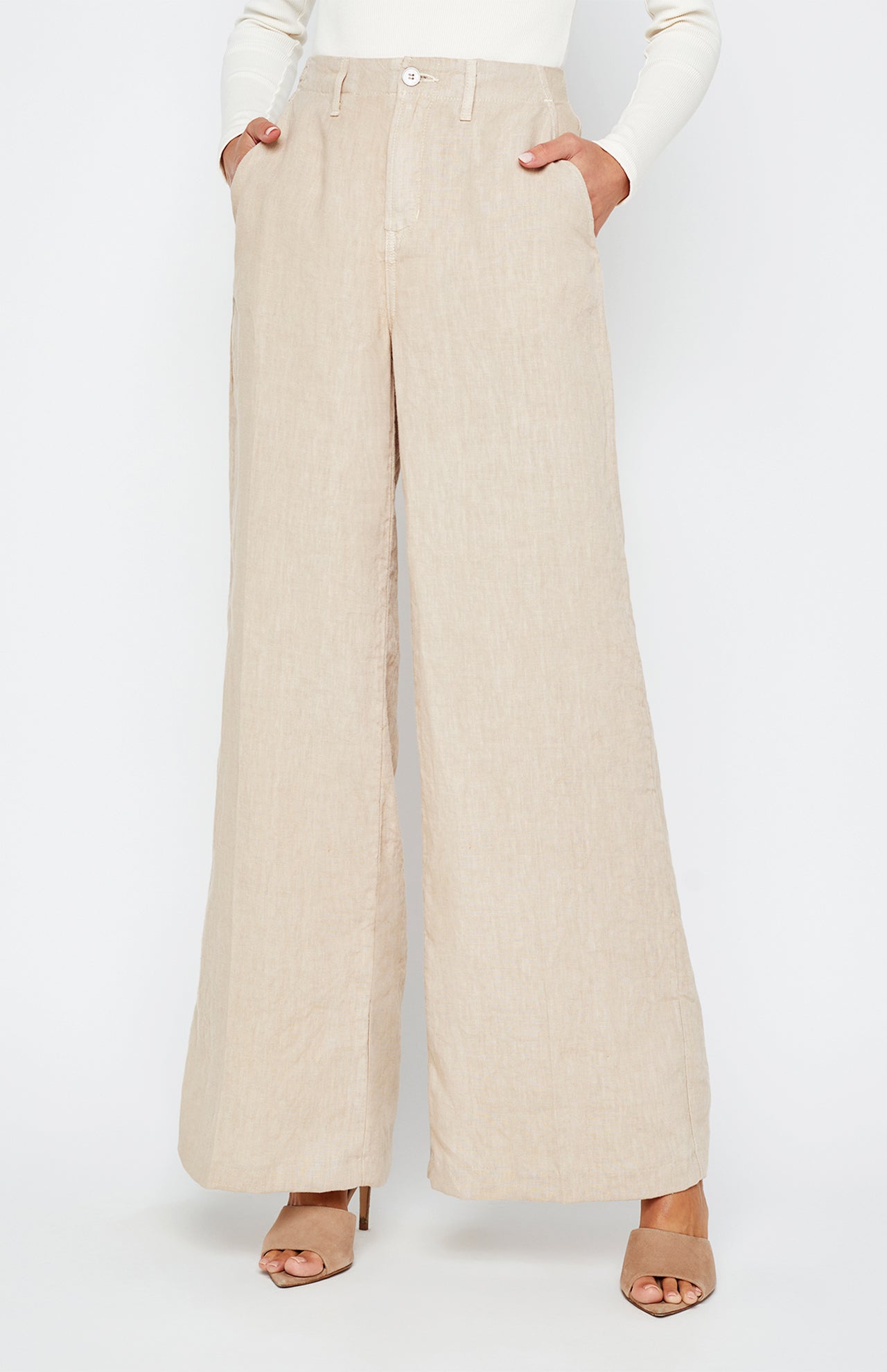 Brie High Rise Wide Leg Trouser (14673296425323)
