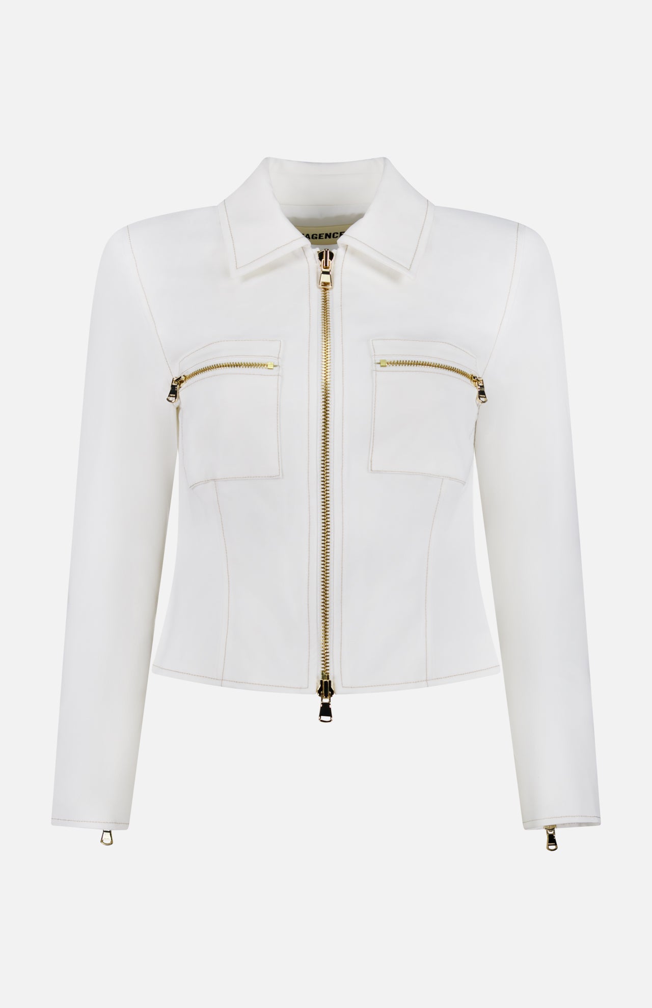 Calianna Zip Front Stretch Shacket (14687243043179)