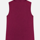 Ceci Sleeveless Turtleneck Shirt (14700561170795)