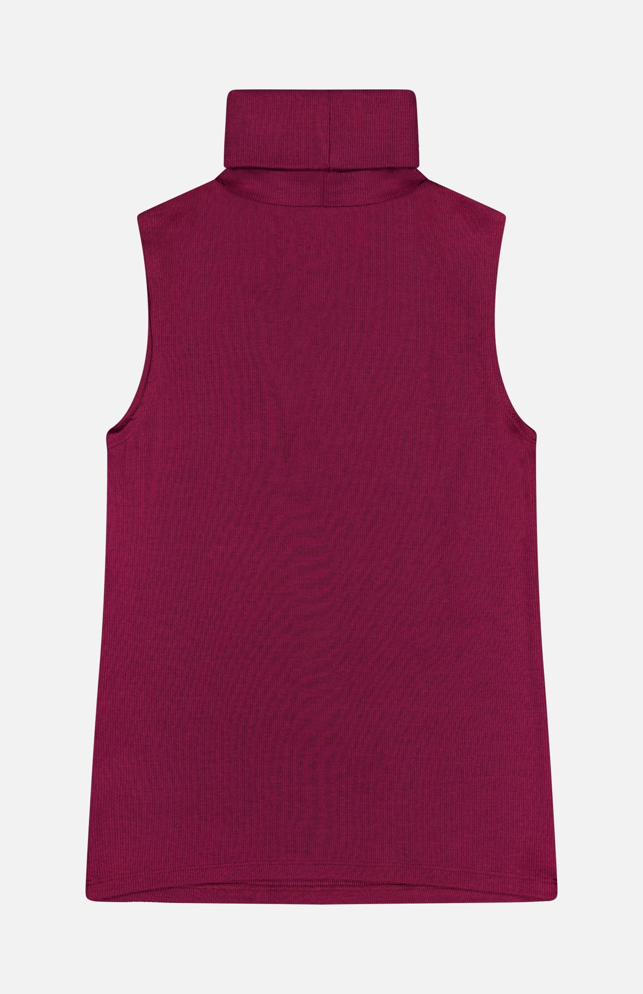 Ceci Sleeveless Turtleneck Shirt (14700561170795)
