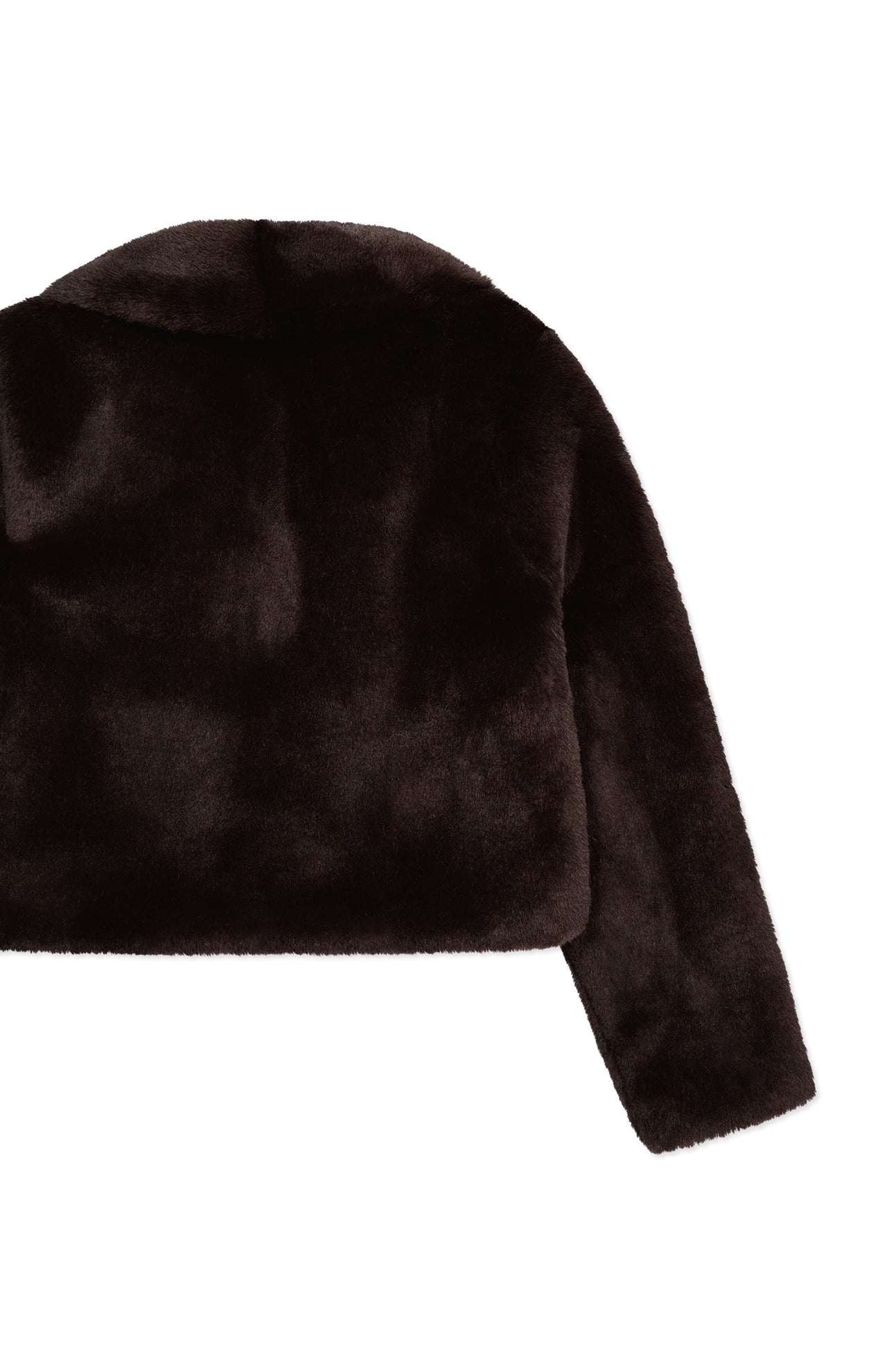 Davy Crop Faux Fur Jacket (7284891058291)