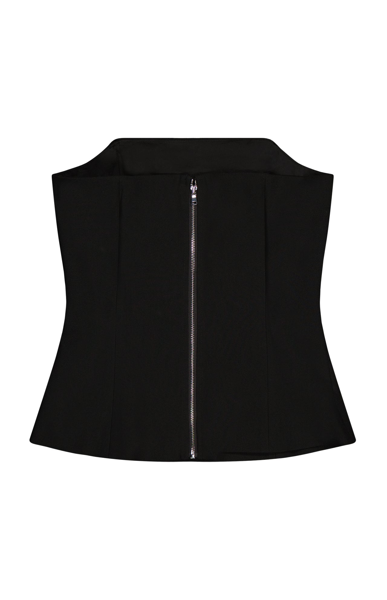 L'AGENCE Fay Strapless Bustier in Black