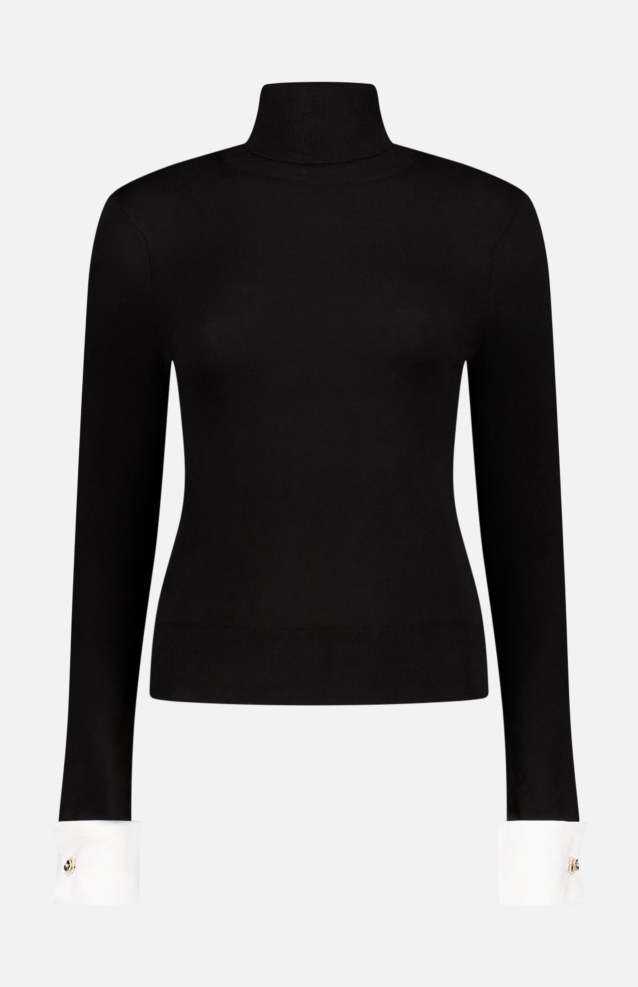 Flora Poplin Cuff Sweater (14621557916011)
