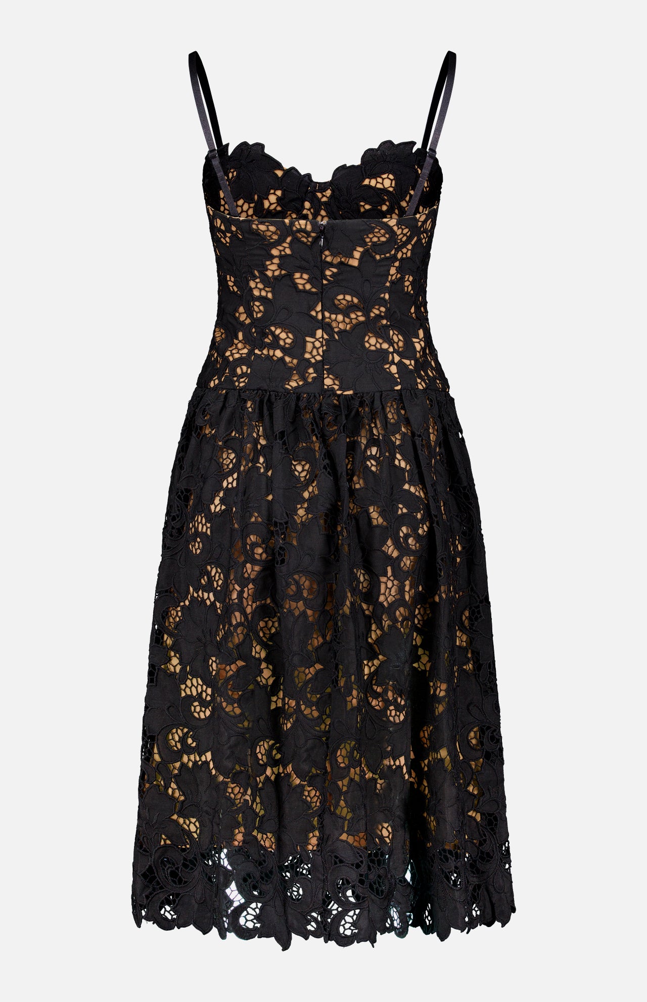 Flyn Wire Cup Lace Midi Dress (14680747213163)