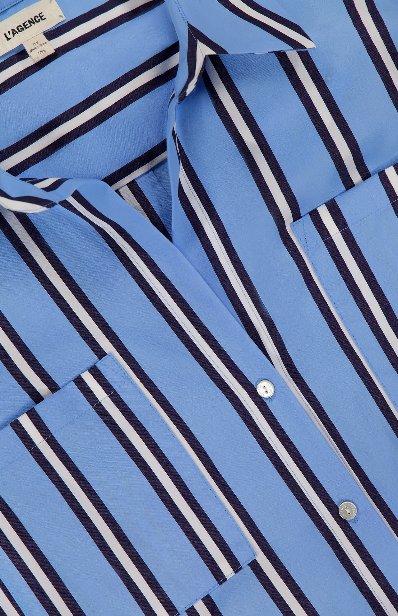 Jubilee Striped Midi Shirtdress (14680747180395)