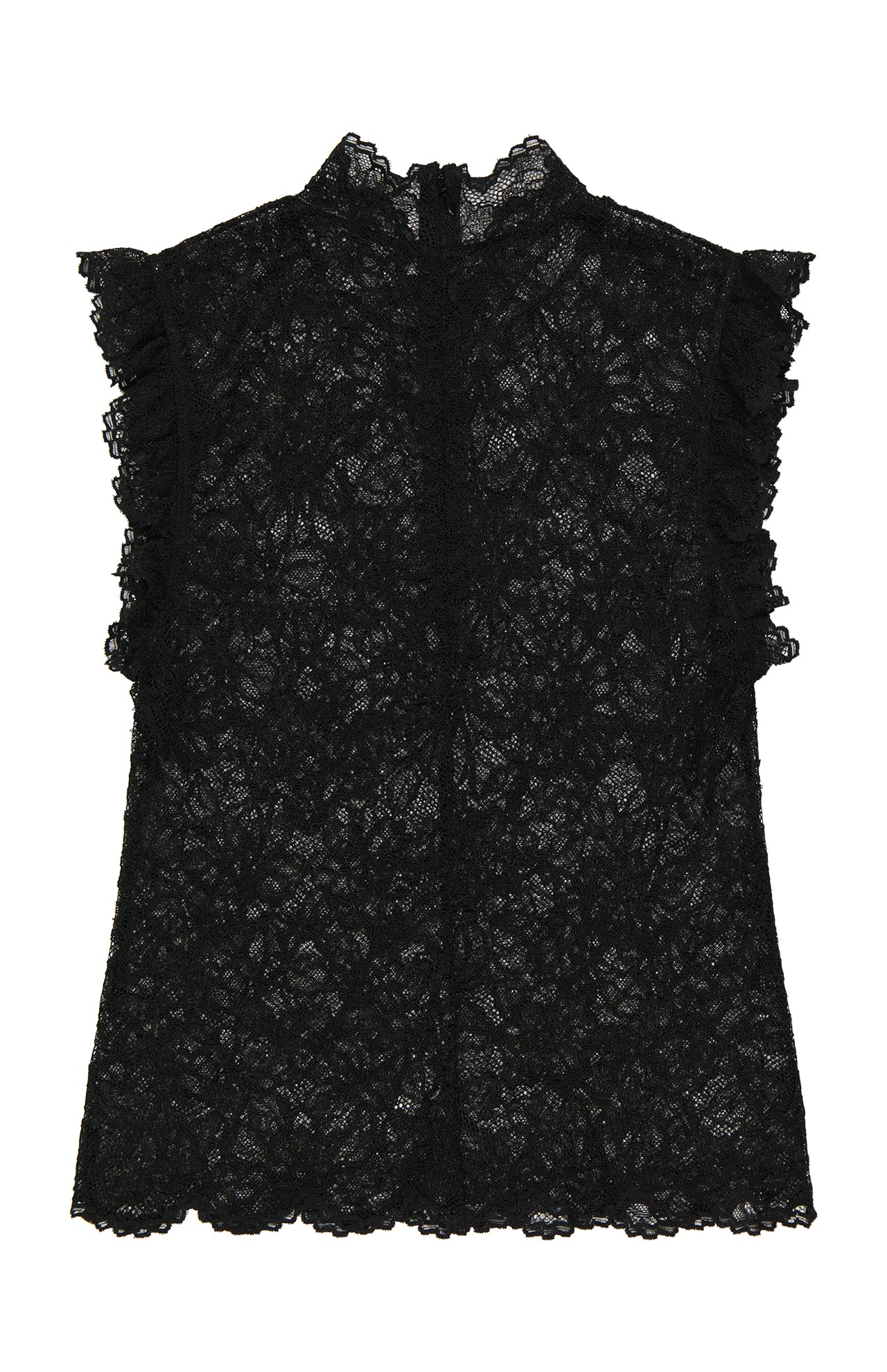 Kaila Sleeveless Lace Top (7284891517043)