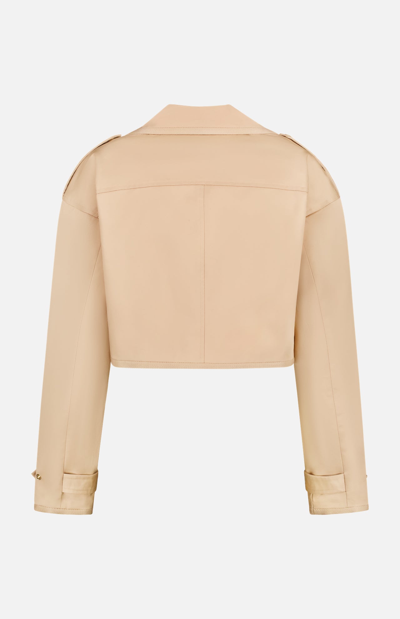 Kento Water-repellent Crop Trench Coat (14644968063339)