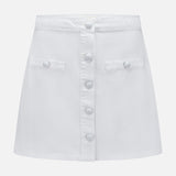 Kris Denim Mini Skirt (14698340483435)
