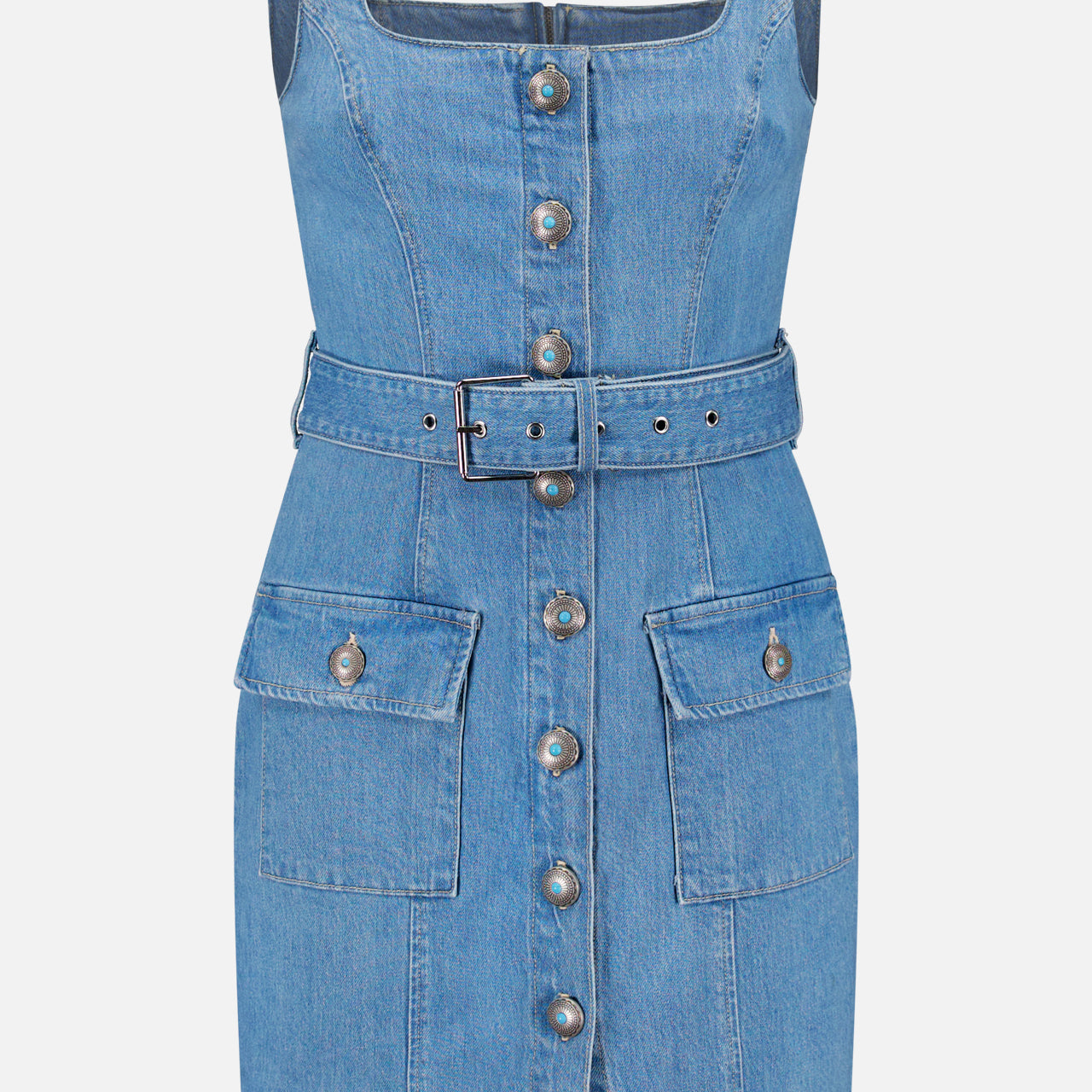 Midy Button Front Tank Dress (14680461902187)