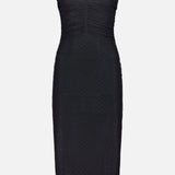 Narissa Shirred Rhinestone Dress (14700997476715)