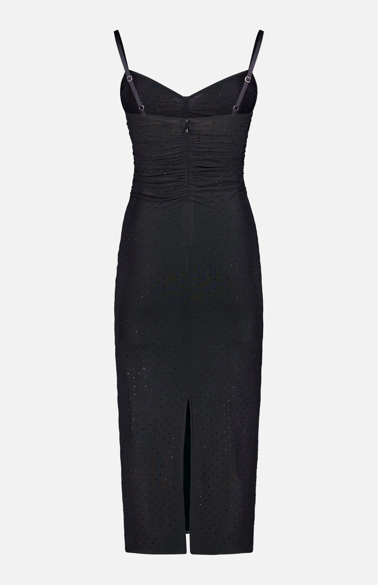 Narissa Shirred Rhinestone Dress (14700997476715)