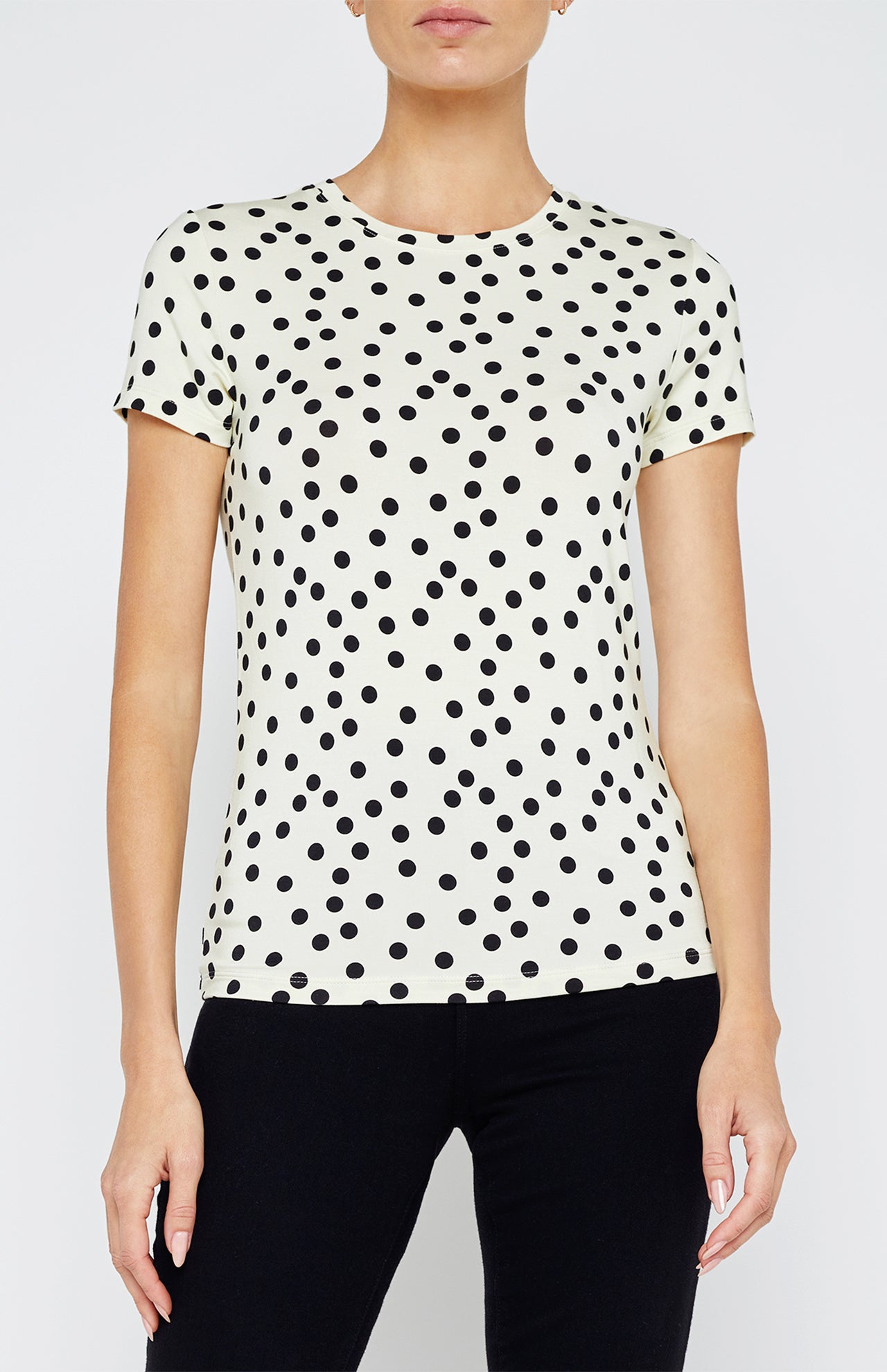 Ressi Polka Dot Short Sleeve Crew (14644968259947)