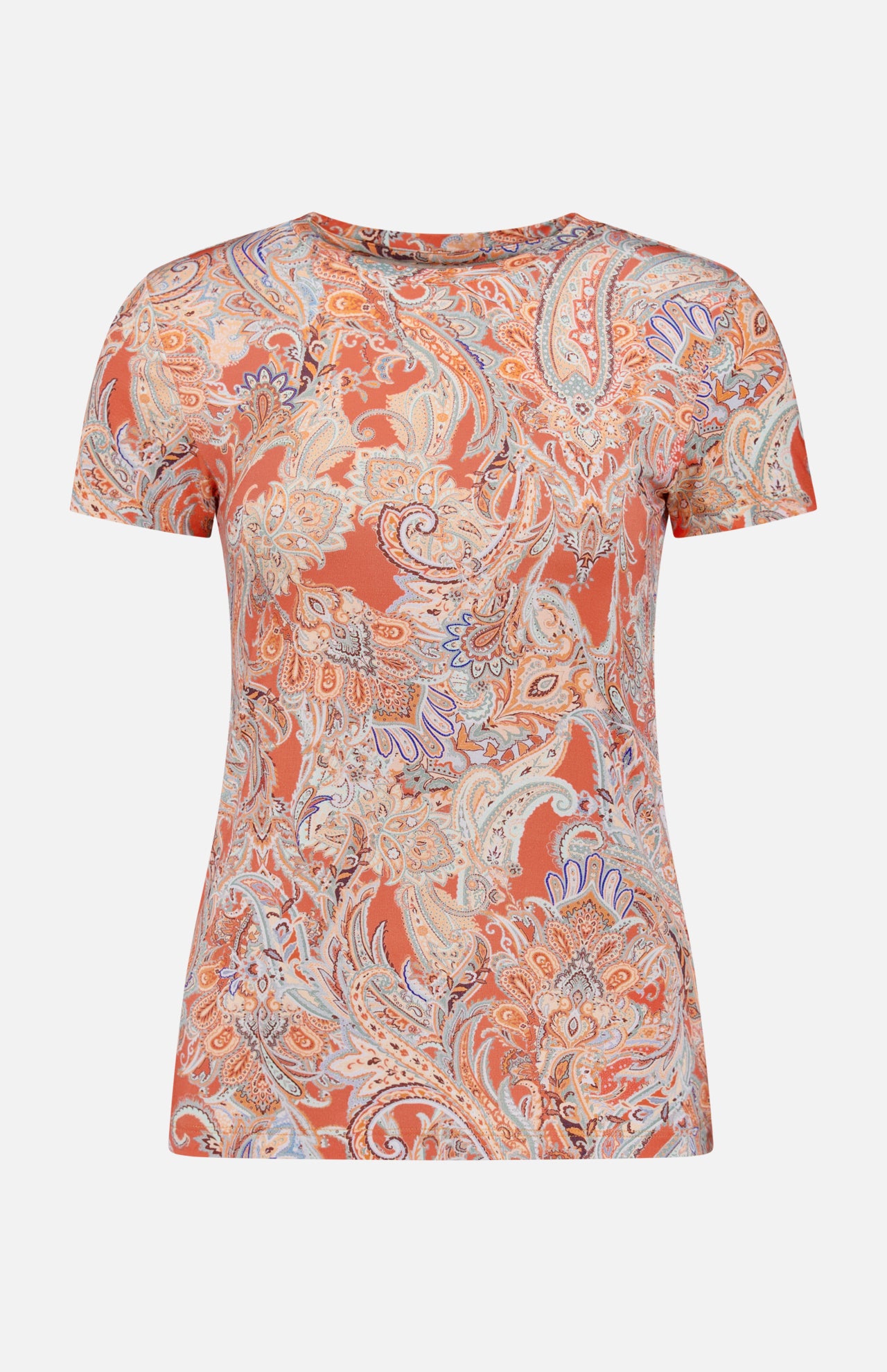 Ressi Short Sleeve Paisley T-shirt (14680461640043)