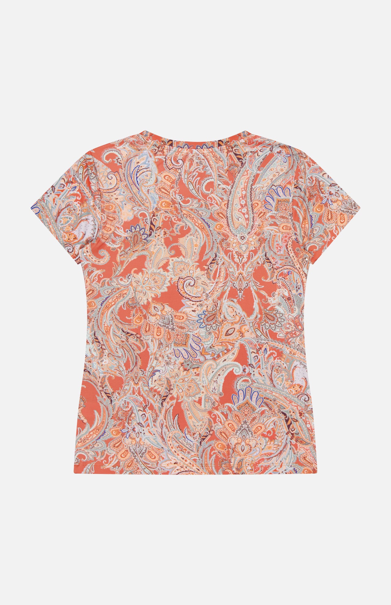 Ressi Short Sleeve Paisley T-shirt (14680461640043)